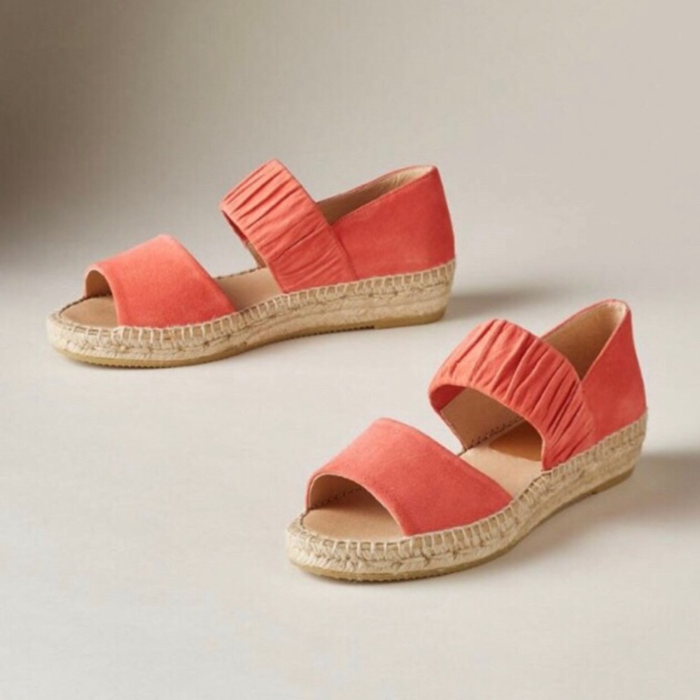 Kanna, coral sandals, elliana espadrilles, euro 39